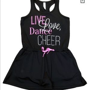 Ideology Big Girls Graphic-Print Tank Dress